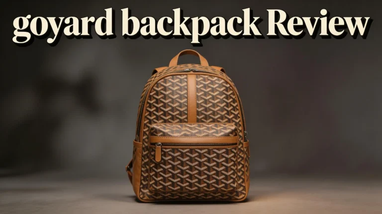 Goyard Backpack Review 2026: Worth the Investment?