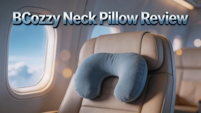 BCozzy Neck Pillow Review 2026: Best for Chin Support?