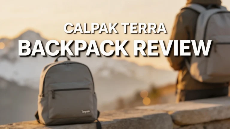 Calpak Terra Backpack Review 2026: The Best Travel Item?