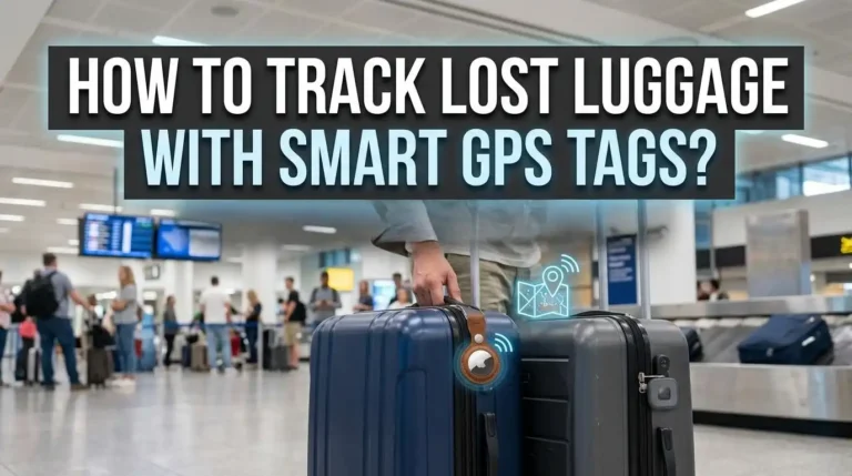 How to Track Lost Luggage with Smart GPS Tags?