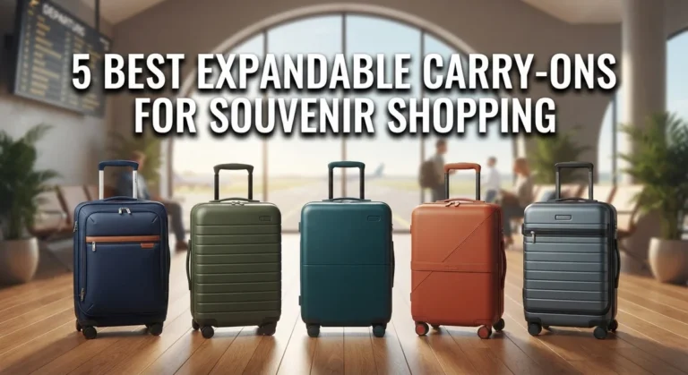 5 Best Expandable Carry-Ons for Souvenir Shopping in 2026
