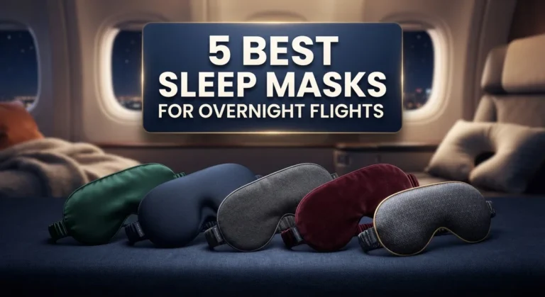 5 Best Sleep Masks for Overnight Flights