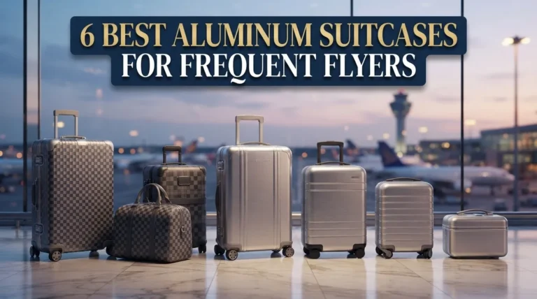6 Best Aluminum Suitcases for Frequent Flyers in 2026