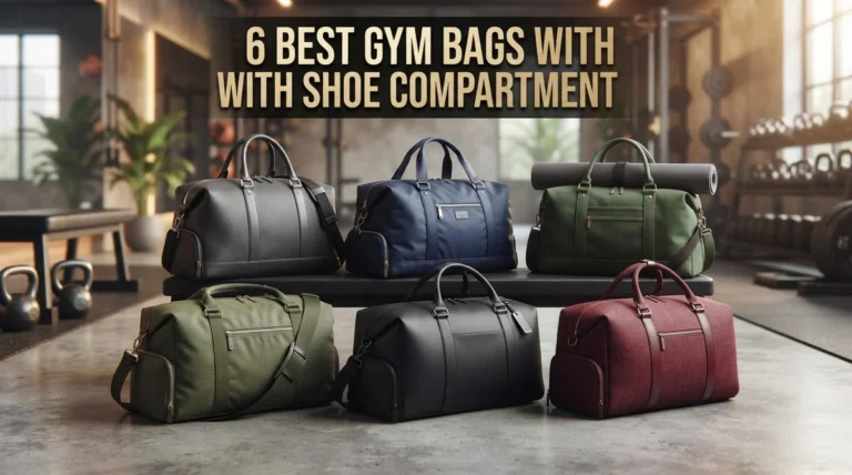 6 Best Gym Bags with Shoe Compartment for Work and Fitness