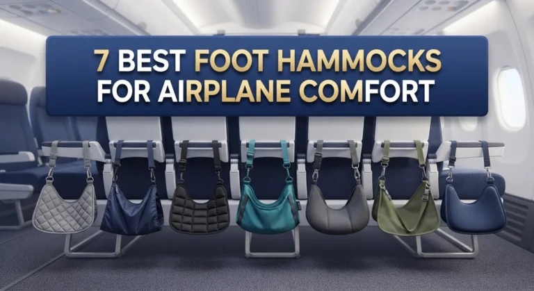 7 Best Foot Hammocks for Airplane Comfort