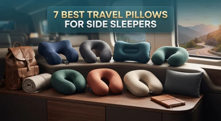 7 Best Travel Pillows for Side Sleepers in 2026