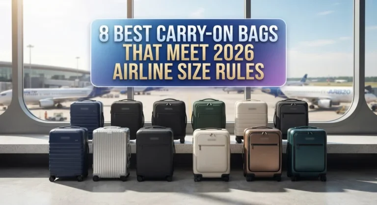 8 Best Carry-On Bags That Meet 2026 Airline Size Rules